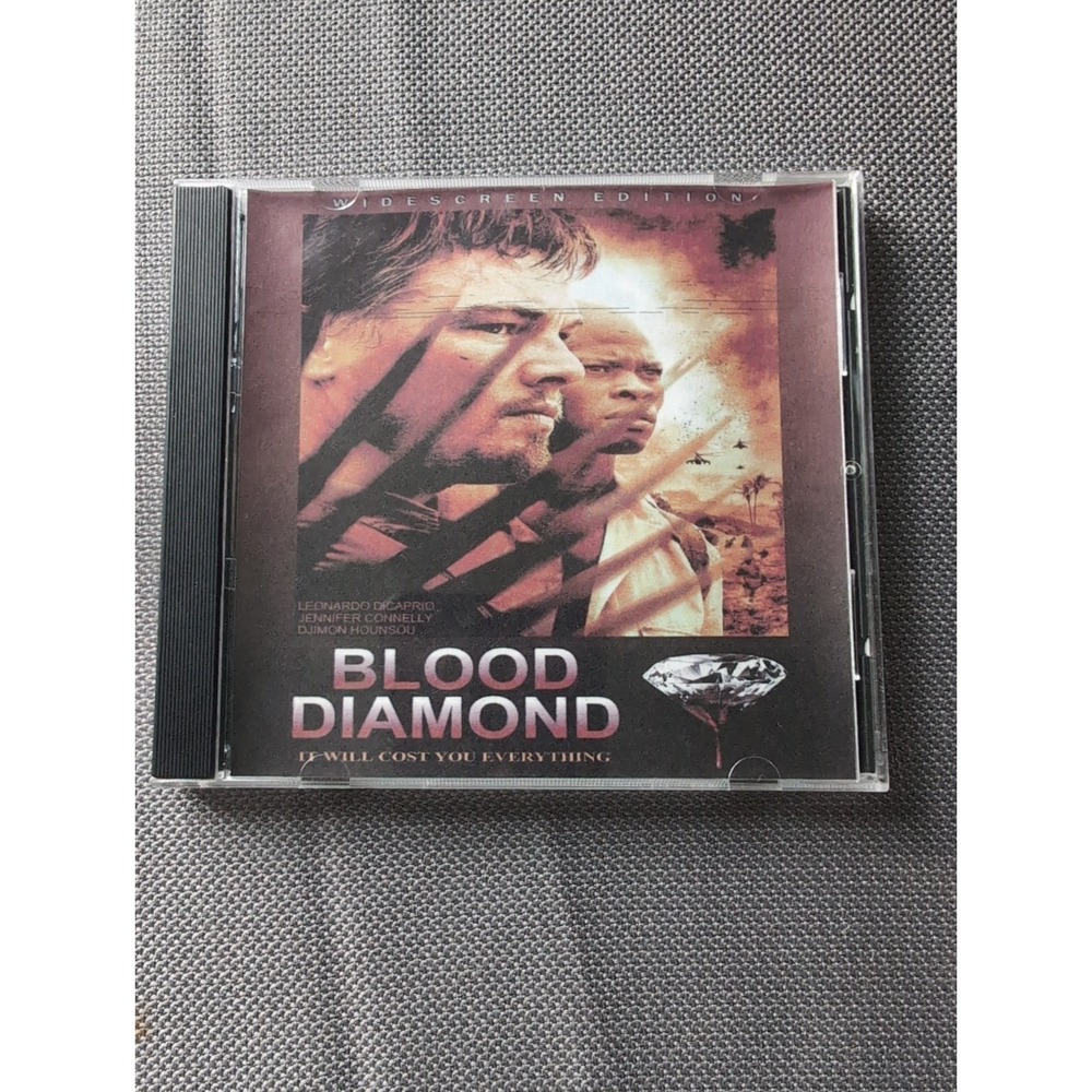 Blood Diamond DVD - Widescreen - Leonardo DiCaprio Action Thriller